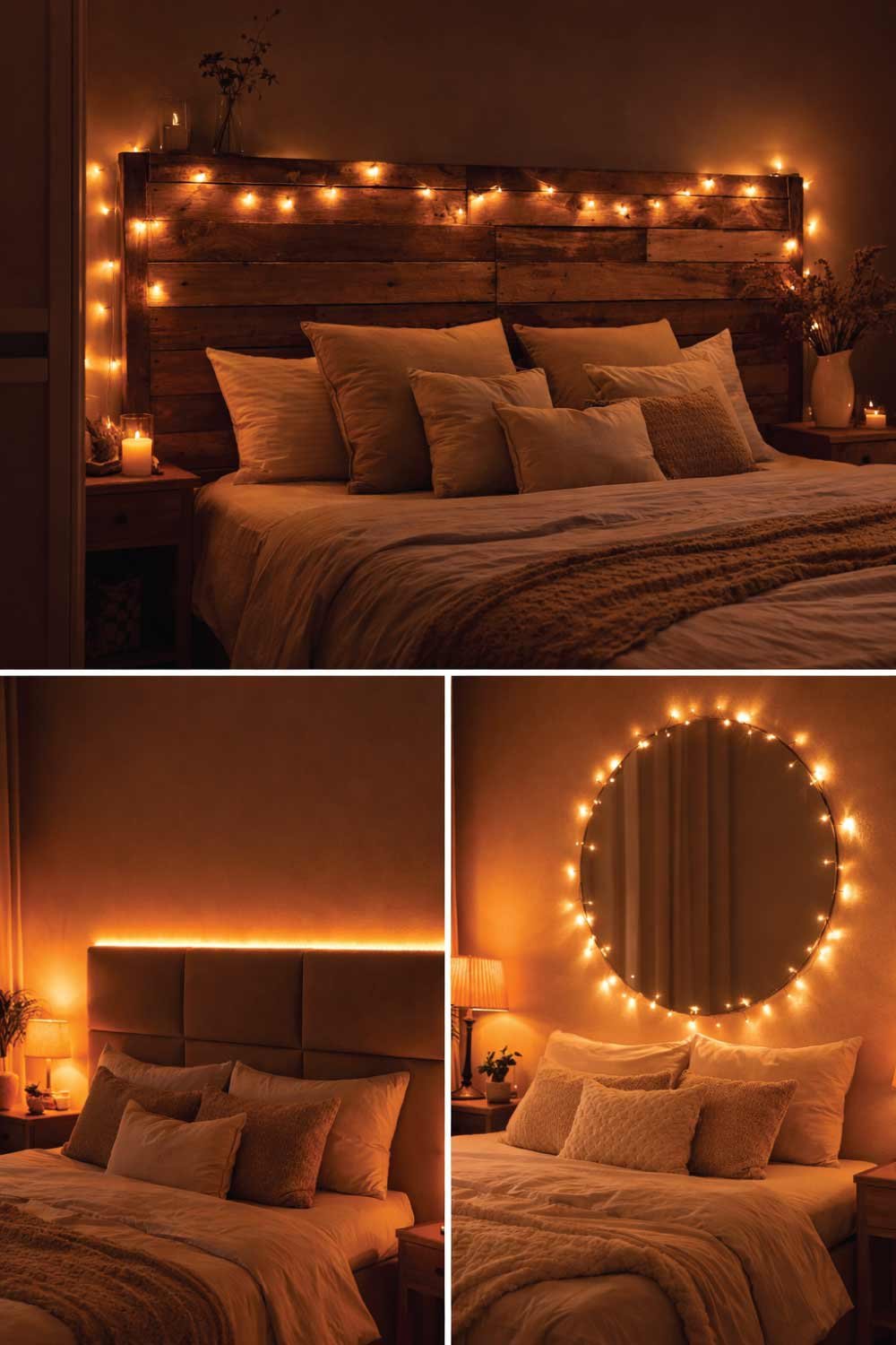 Use LED Lights or Fairy Lights