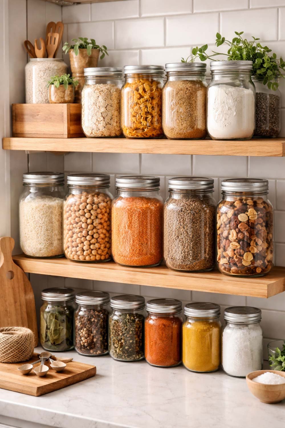 Use Mason Jars for Storage