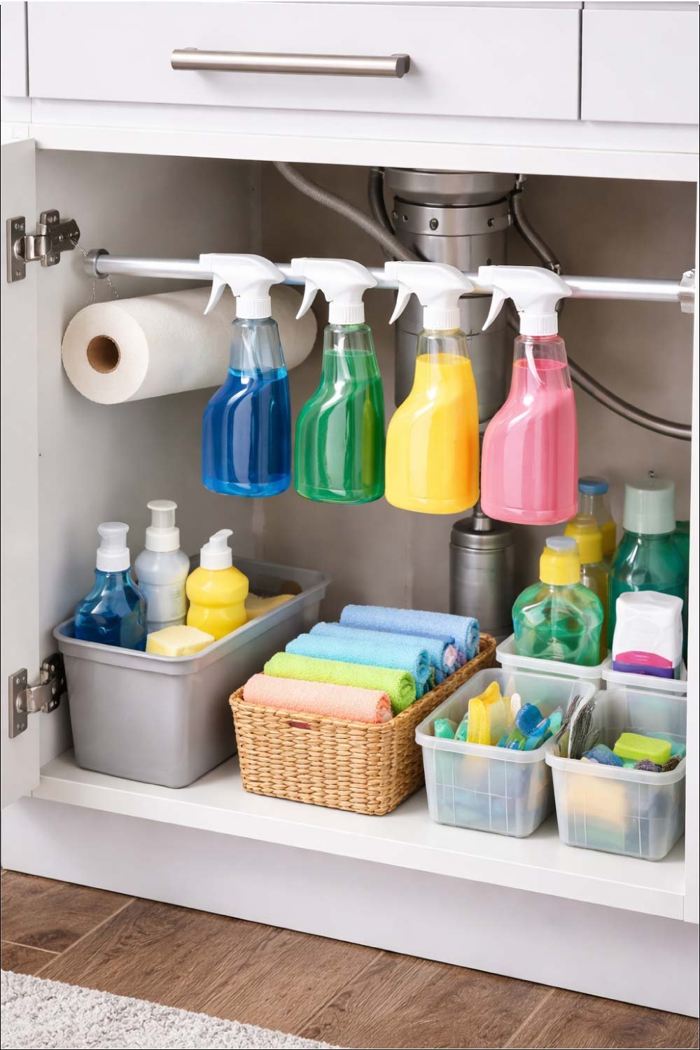 Use Tension Rods for Organization