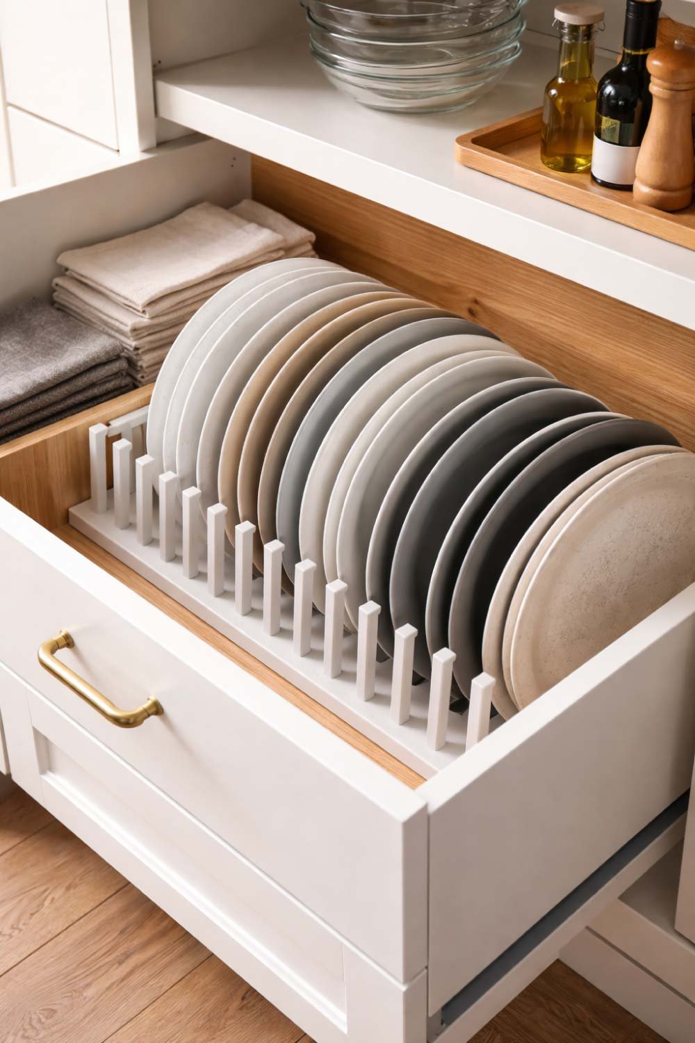 Use Vertical Plate Racks