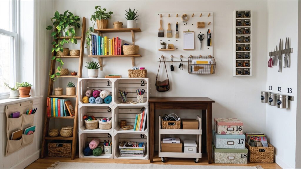 18 DIY small space storage