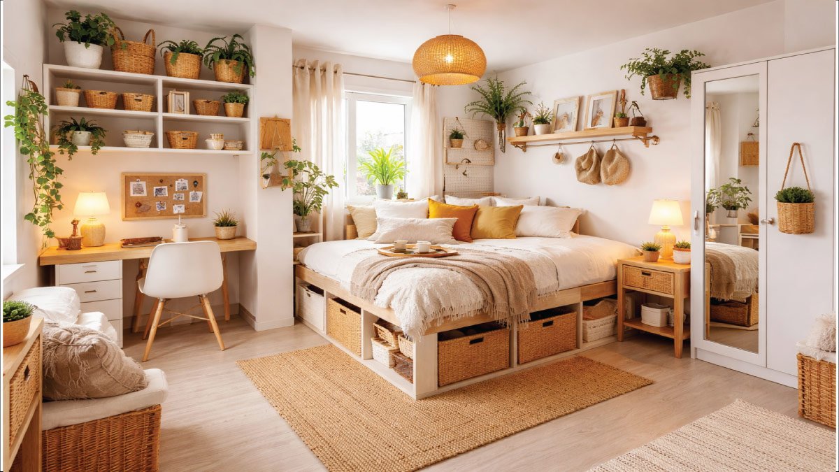 18 small bedroom hacks