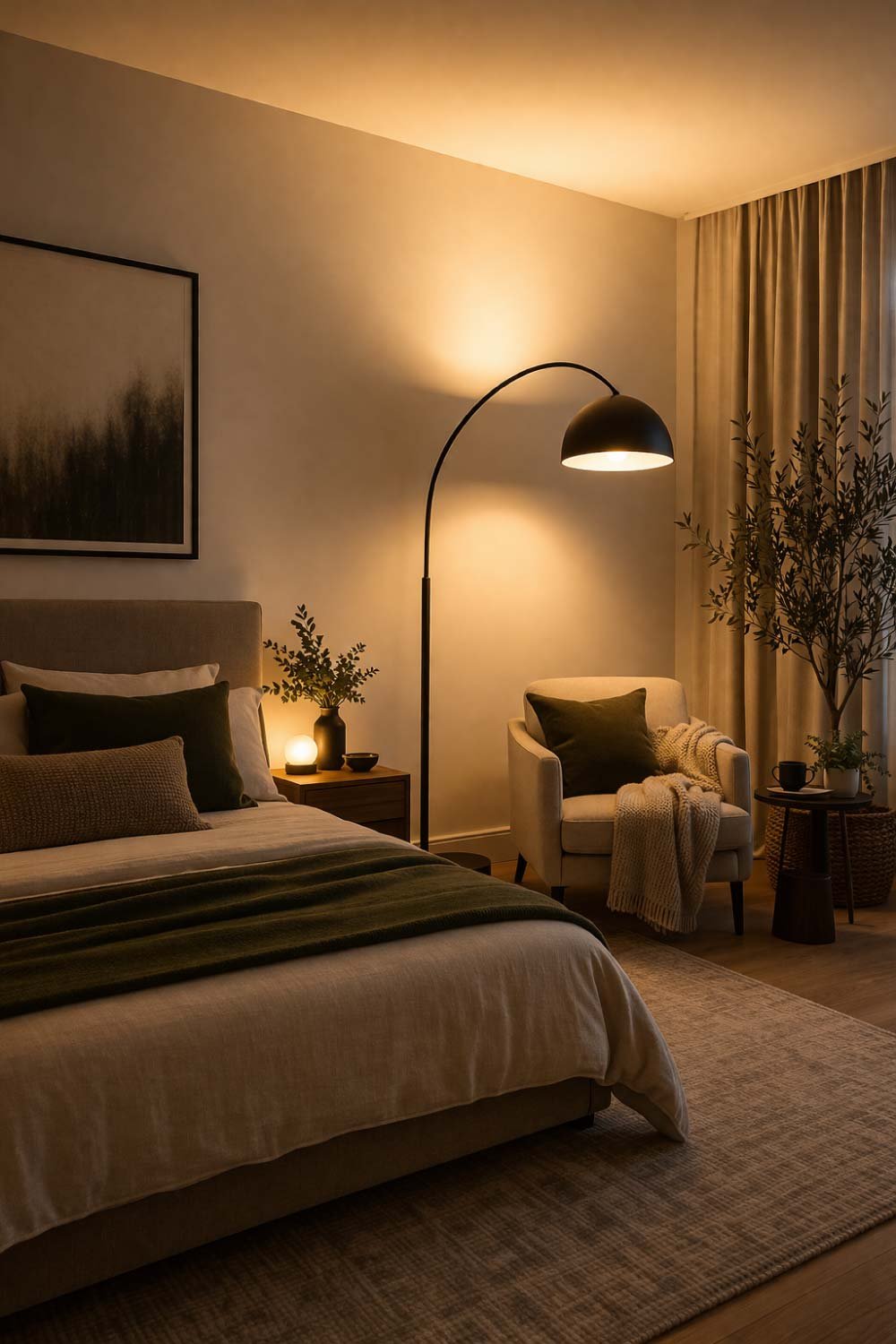 Add a Statement Floor Lamp