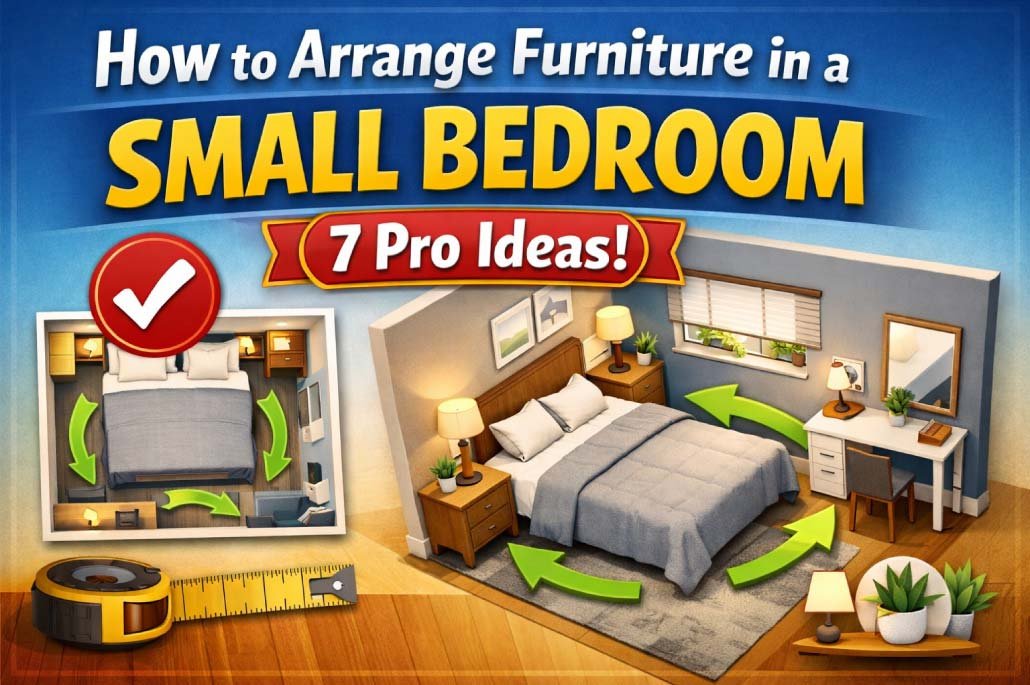 Arrange Furniture in a Small Bedroom