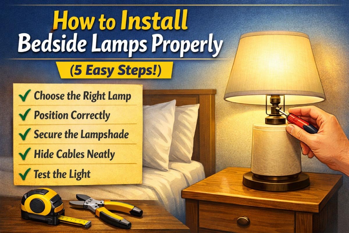 Bedside Lamps Properly