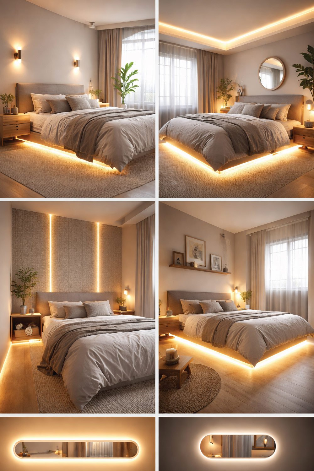 DIY Lighting to Create Space Illusion