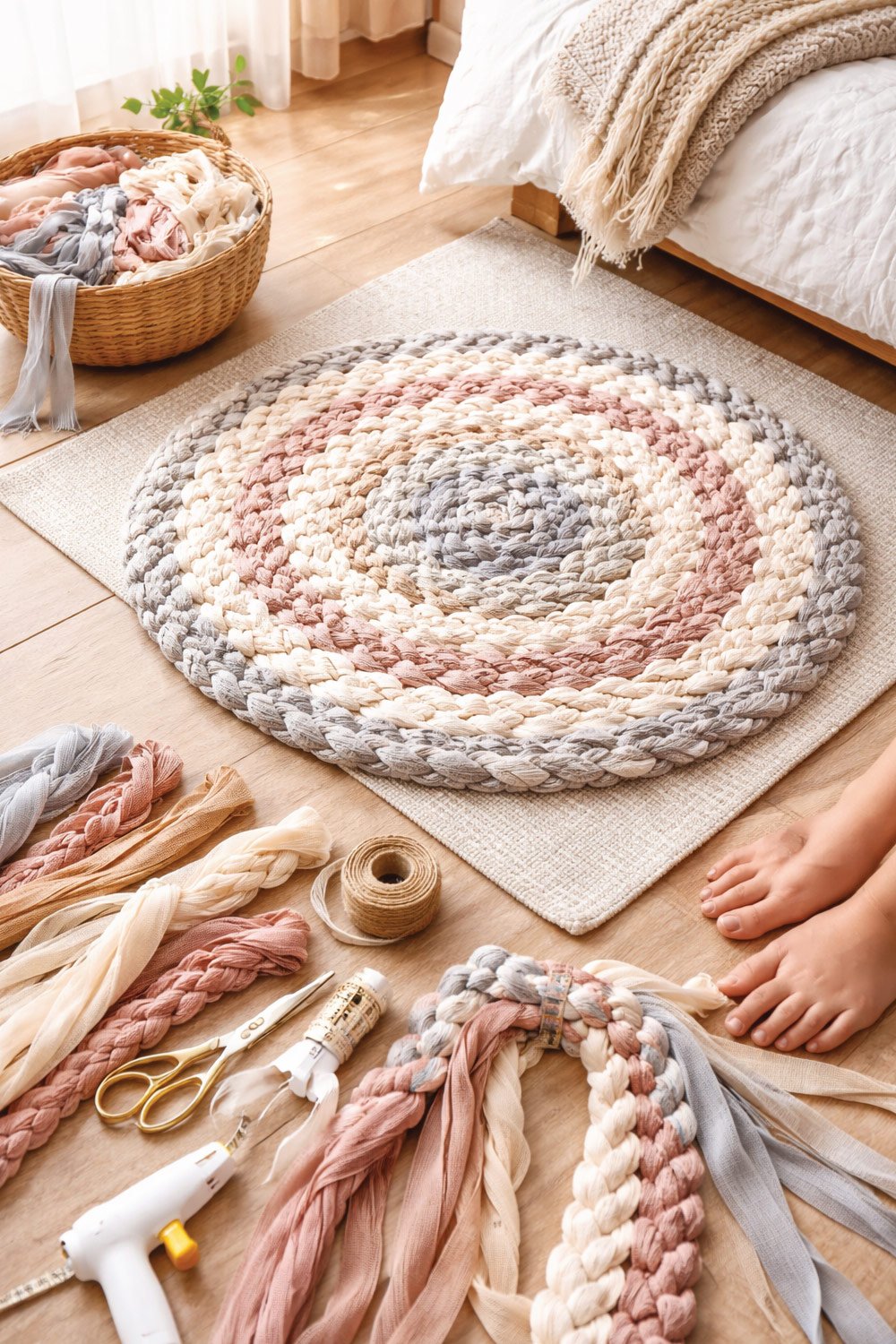 DIY Rug or Floor Mat