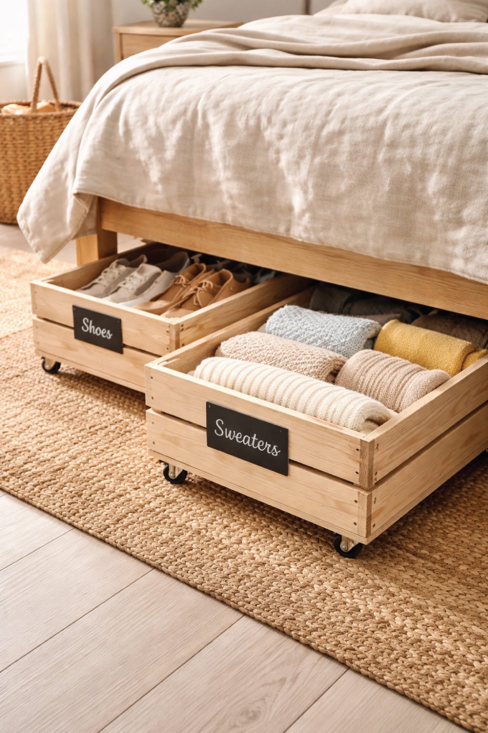 DIY Under-Bed Storage Boxes