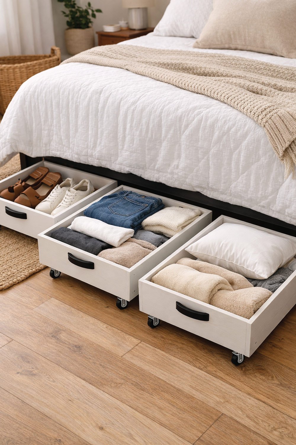 DIY Under-Bed Storage Drawers