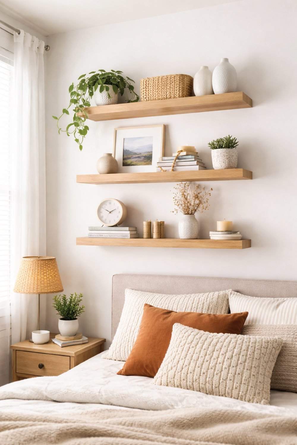 Floating Shelves for Storage and Décor