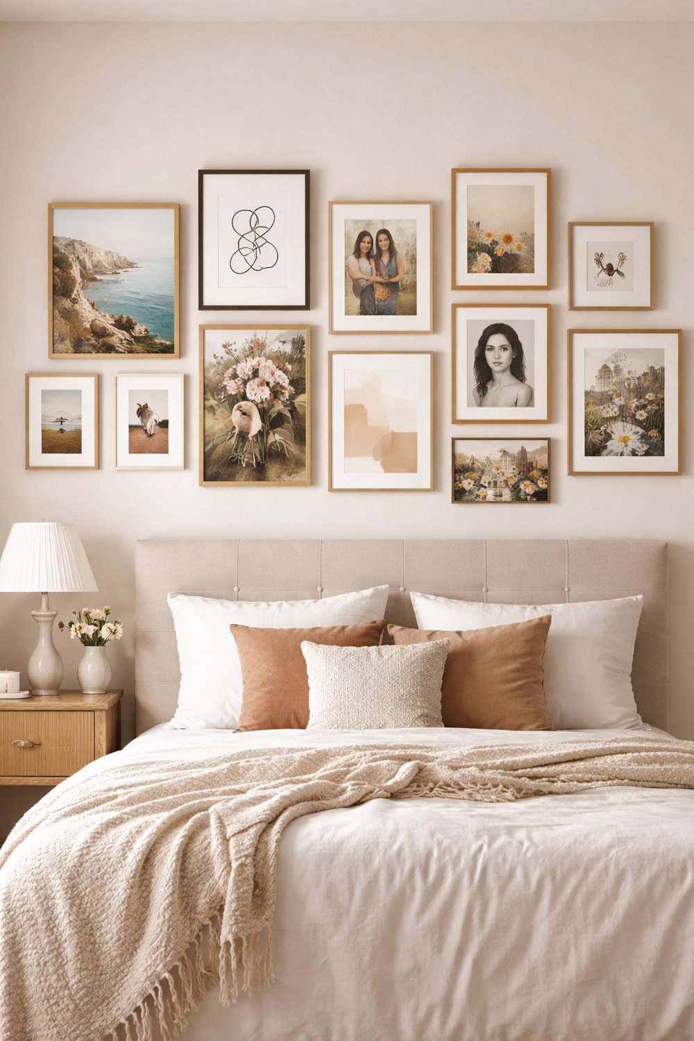 Gallery Wall with Frames