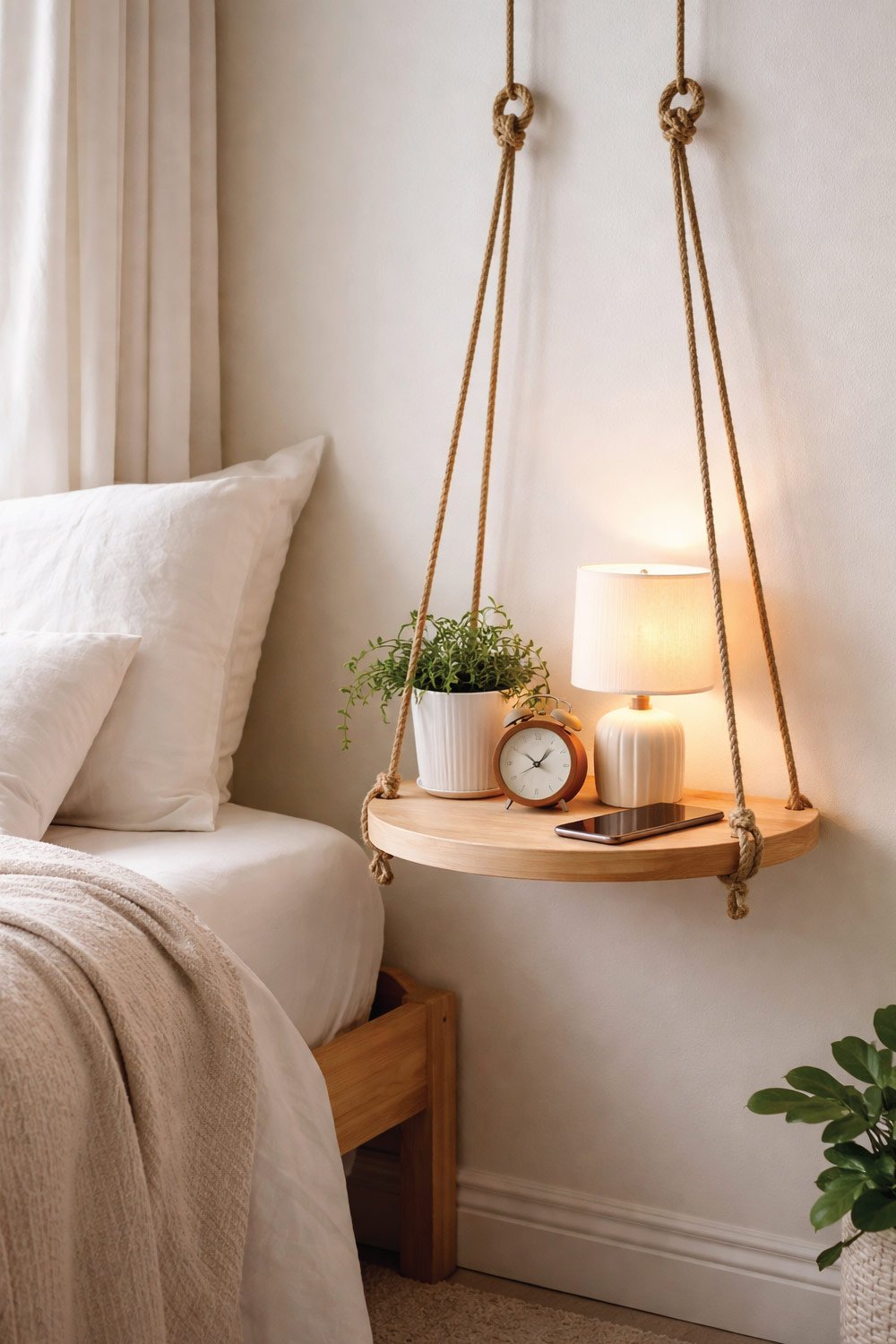 Hanging Bedside Table