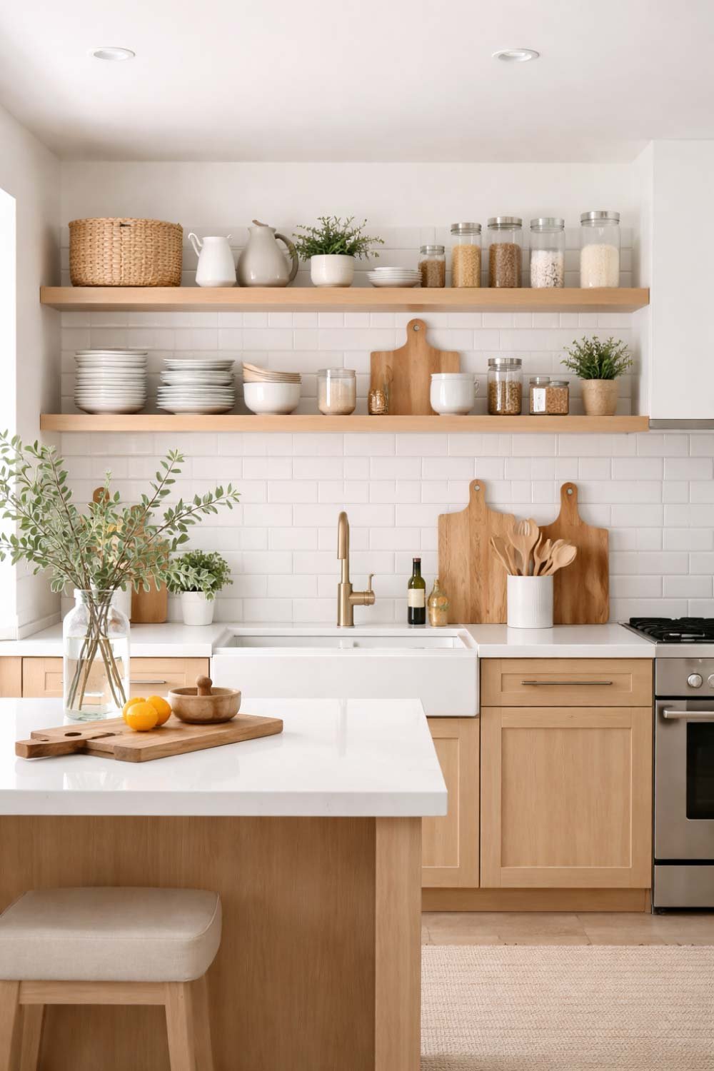 Install Open Shelving