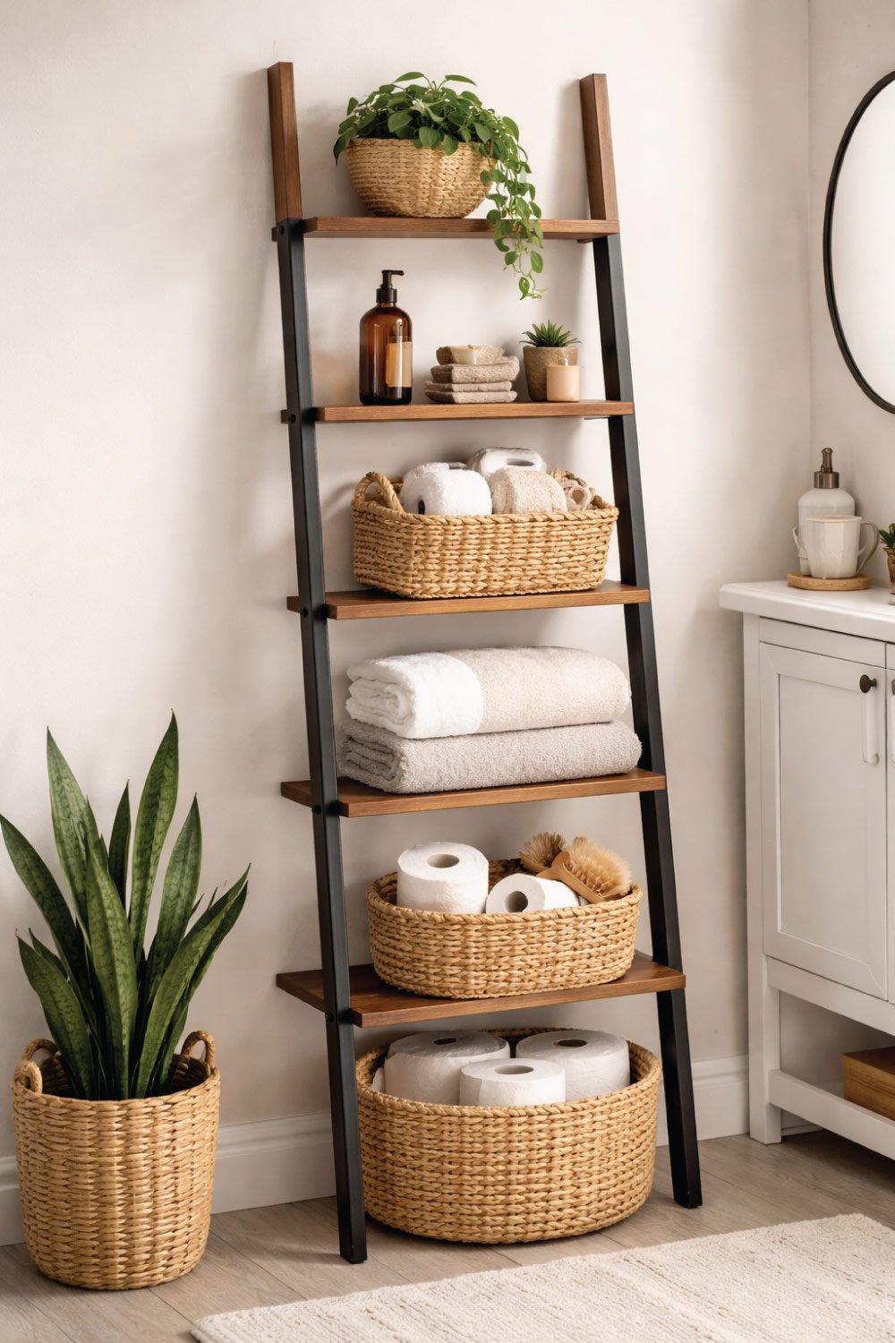 Ladder Shelf Organizer