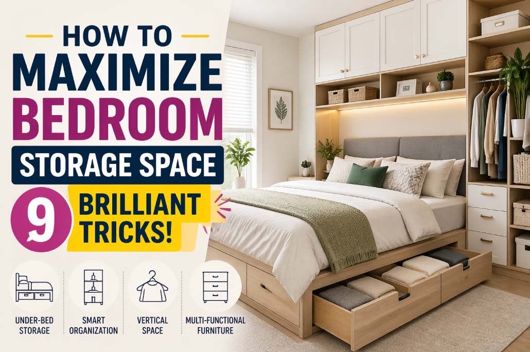 Maximize Bedroom Storage Space