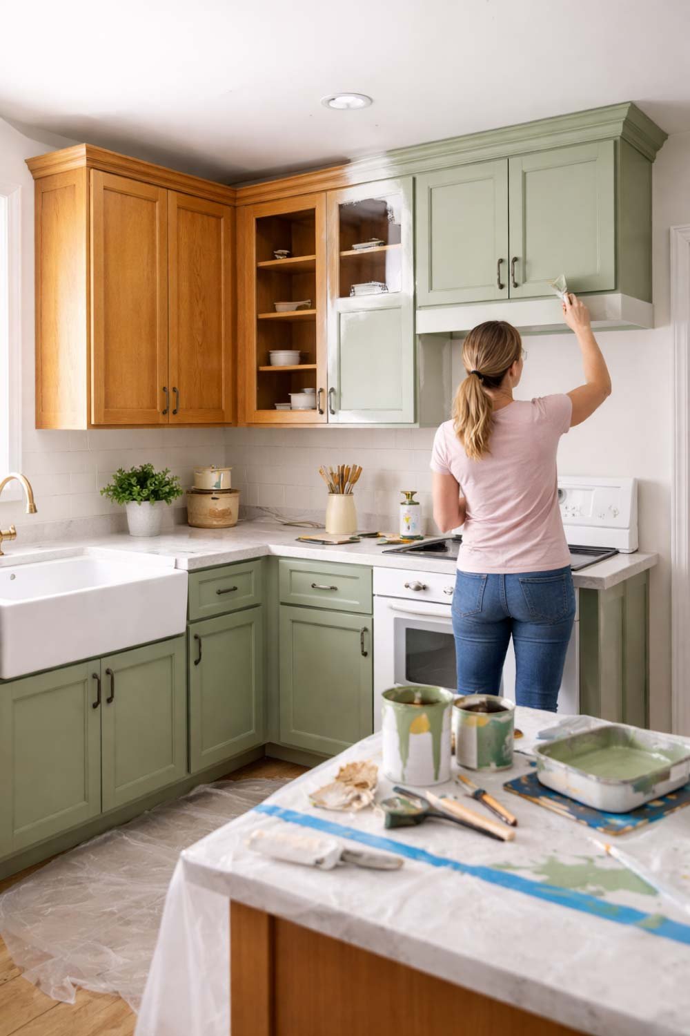 Paint Your Cabinets for a Fresh Look