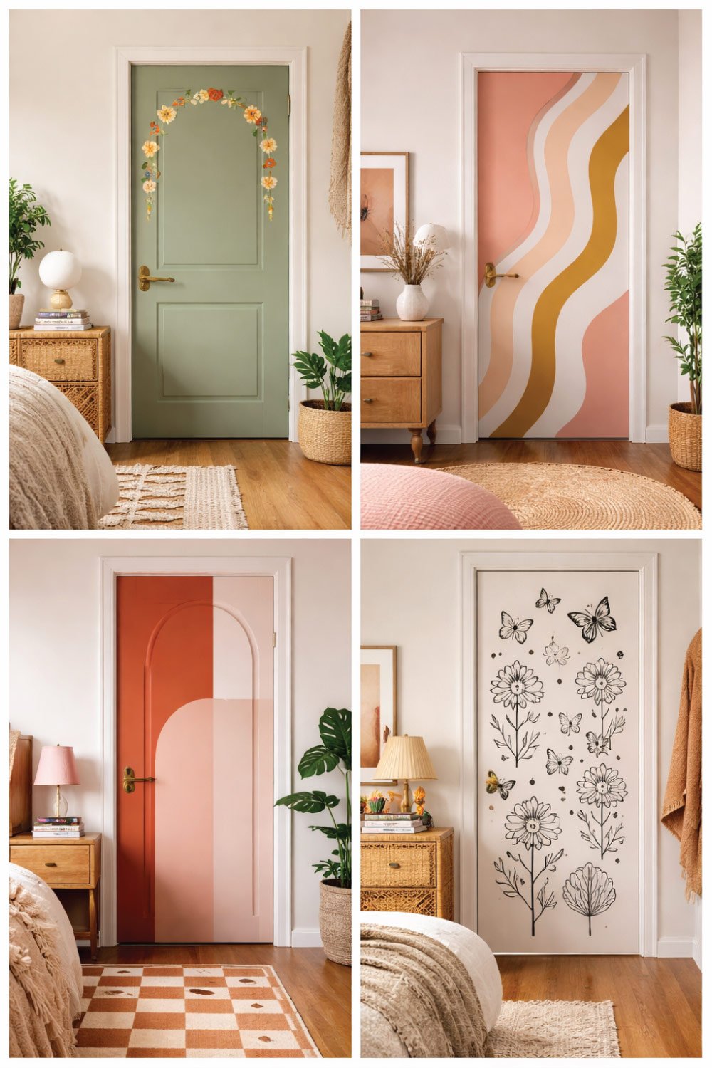 Painted Door or Door Decals