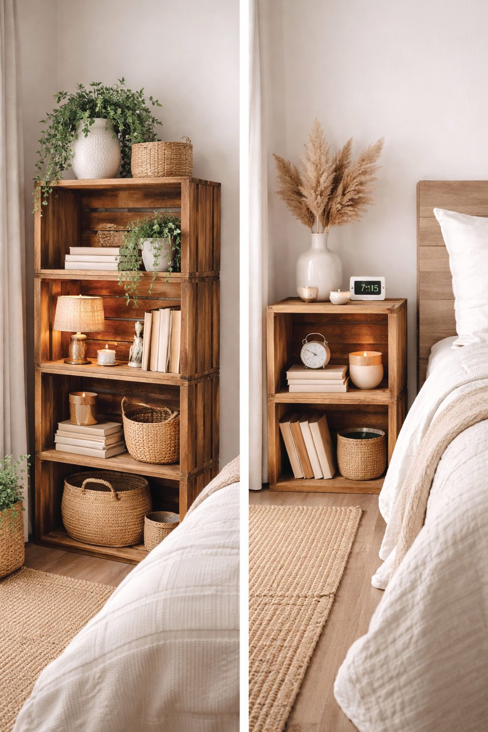 Repurposed Wooden Crates