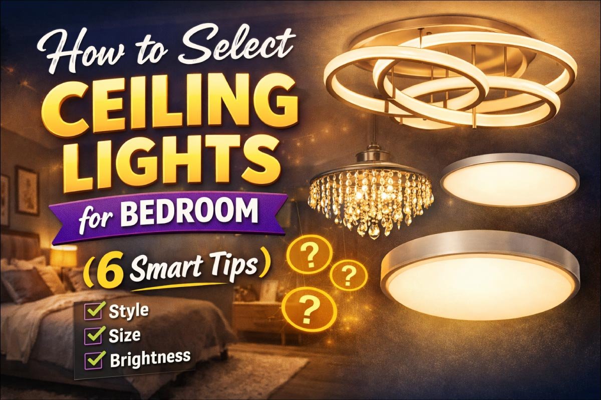 Select Ceiling Lights for Bedroom