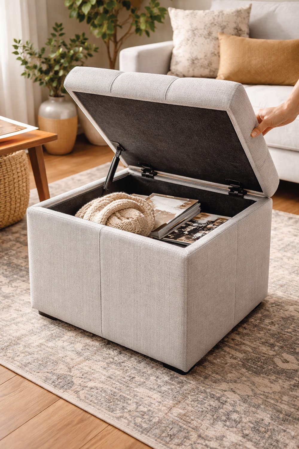 Storage Ottoman DIY