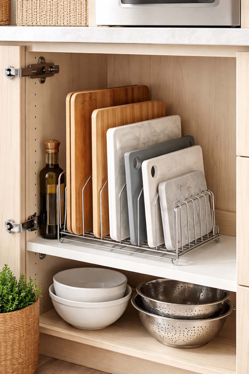 Store Cutting Boards Vertically