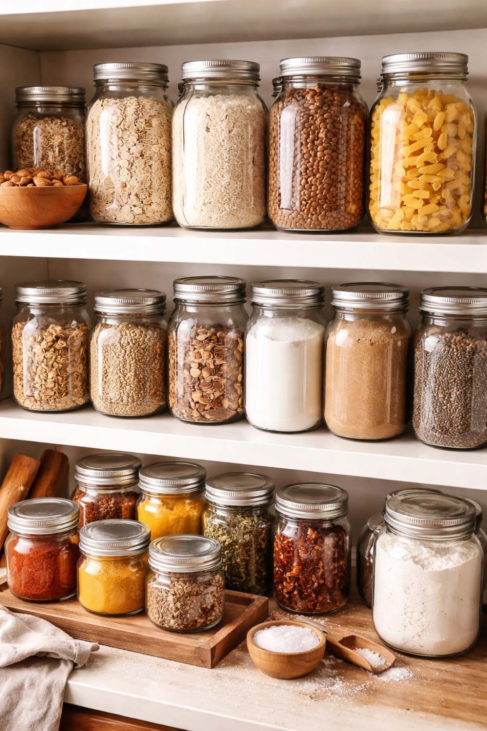 Turn Mason Jars into Storage Containers