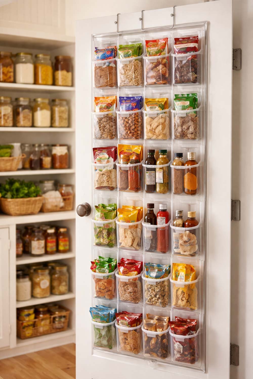 Turn a Shoe Organizer into Pantry Storage