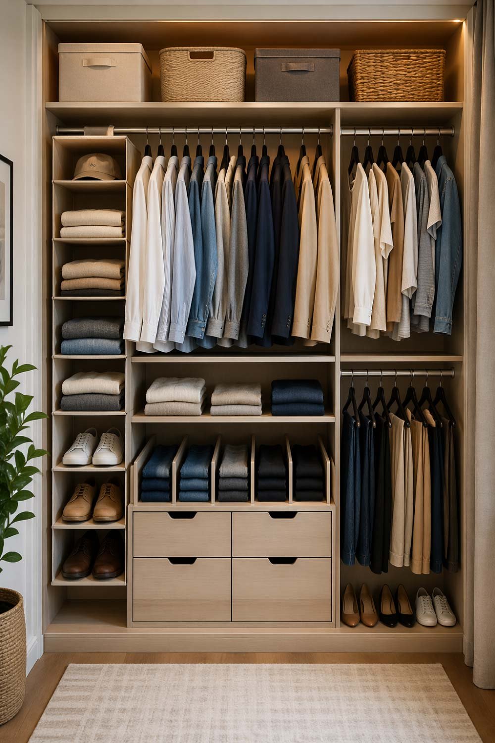 Use Closet Organizers