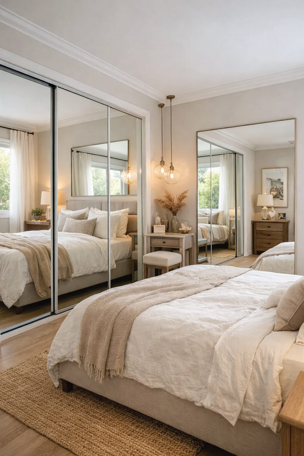 Use Mirrors to Create Illusion of Space