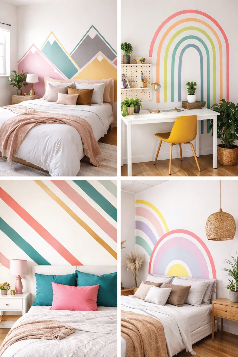 Washi Tape Wall Designs