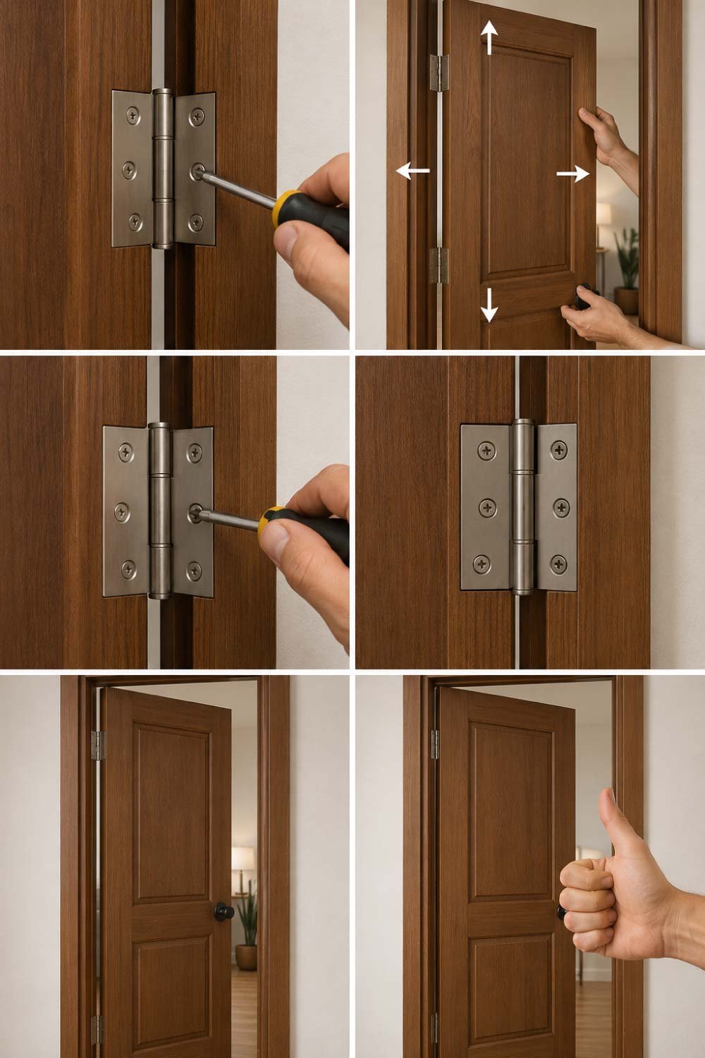 Adjust the Hinges