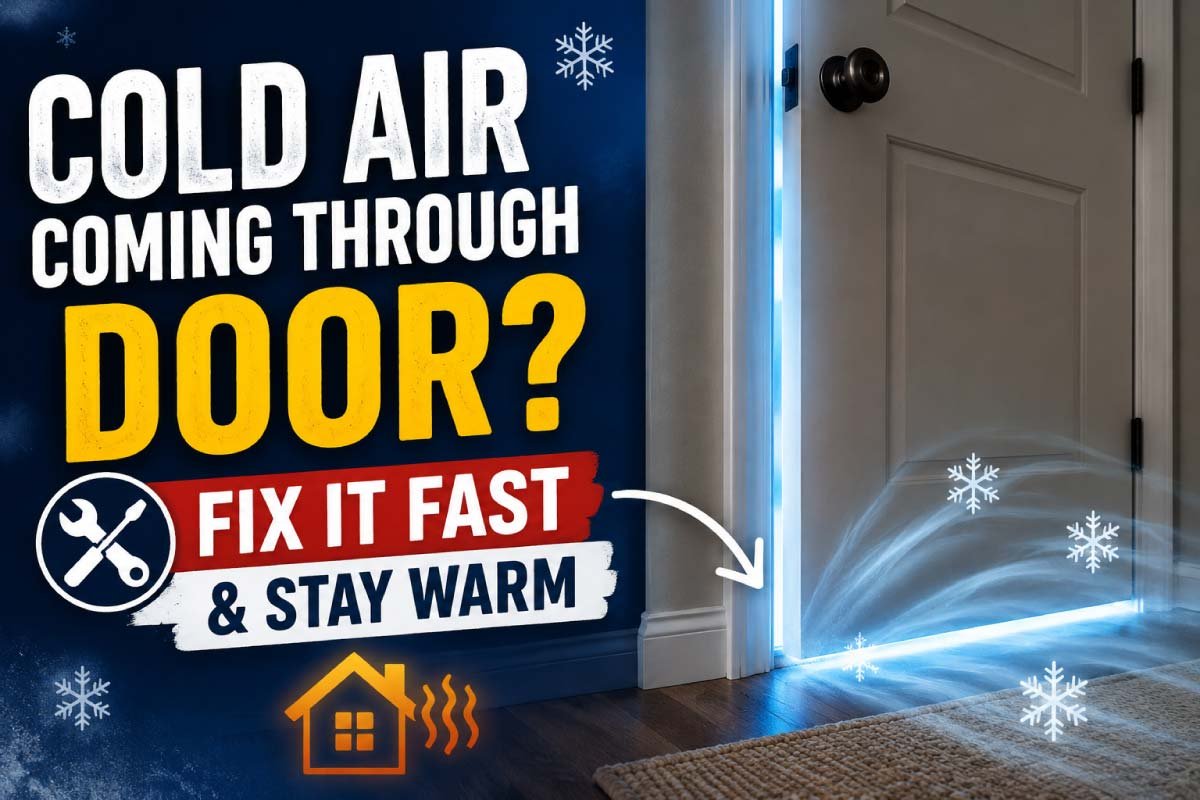 Cold Air Coming Through Door