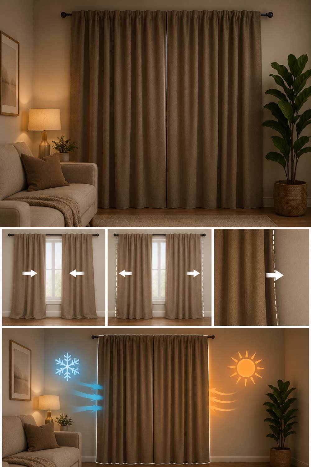 Curtain Positioning Trick