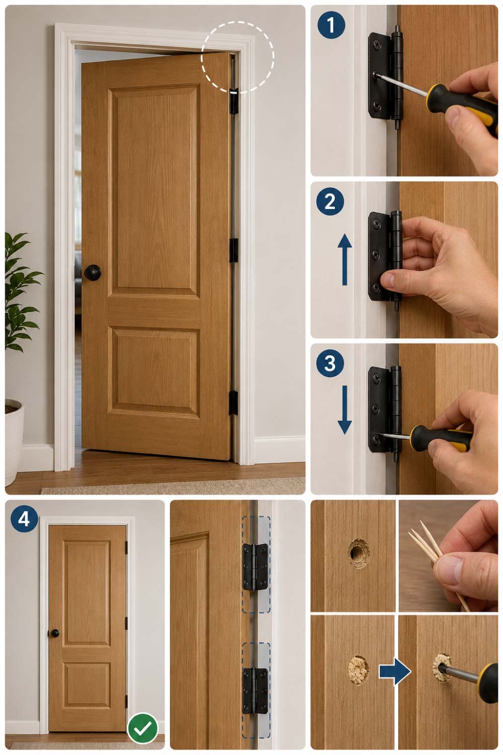 Fix Sagging Doors