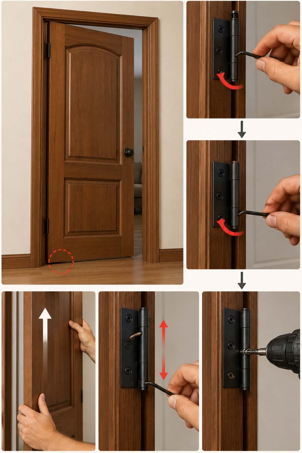Fix Sagging Doors
