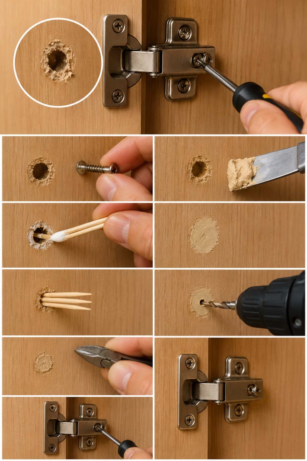 Fix Stripped Screw Holes