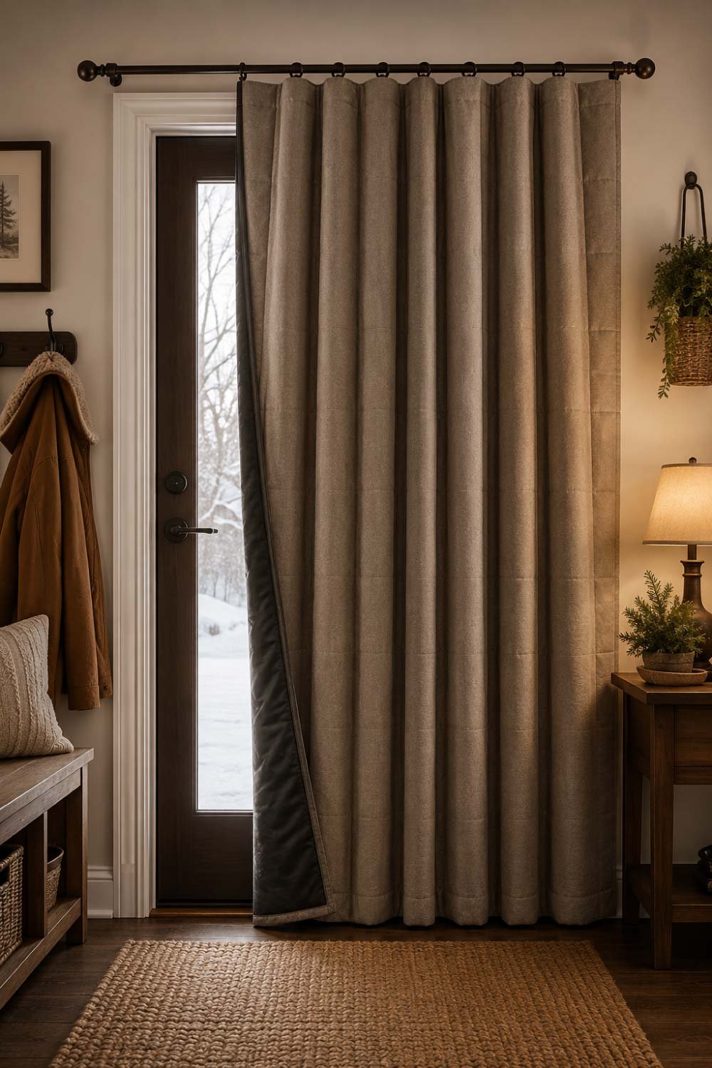 Hang Thermal Curtains