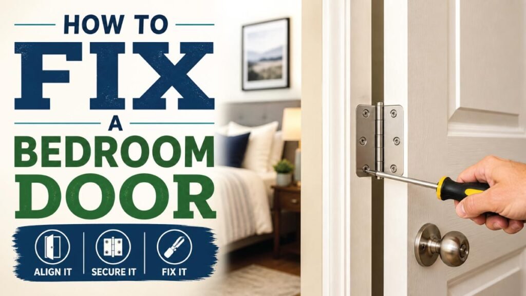 How to Fix a Bedroom Door