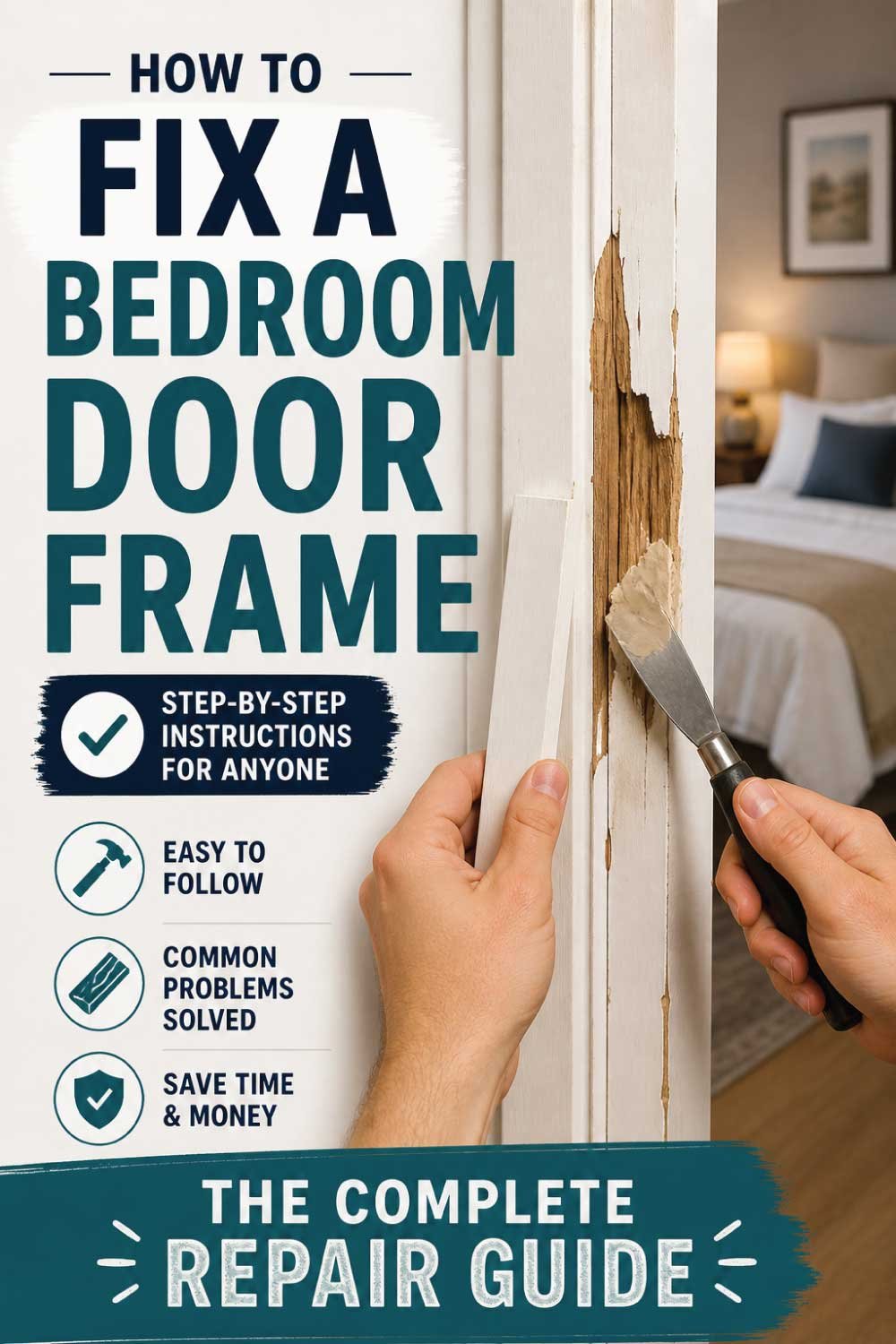 How to Fix a Bedroom Door Frame