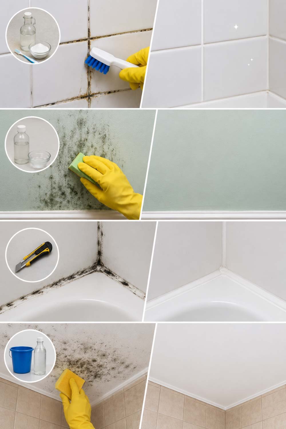 How to Remove Mold from Different Surfaces
