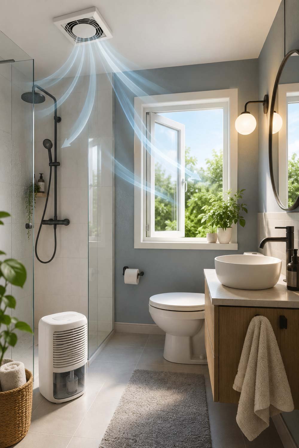 Improve Bathroom Ventilation
