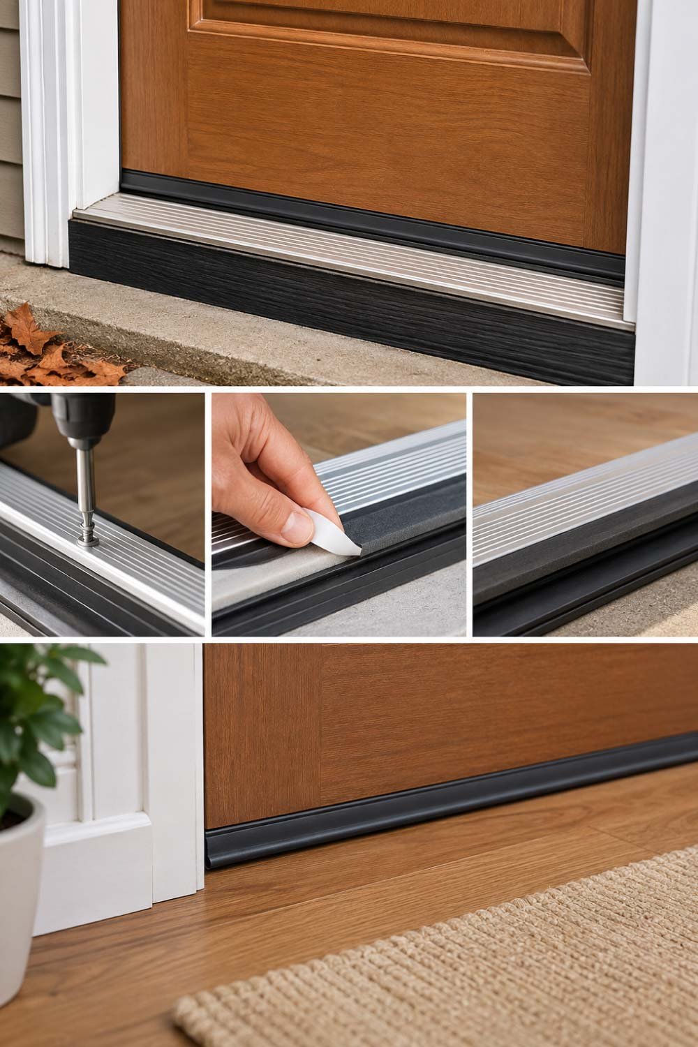Install a Door Threshold Seal