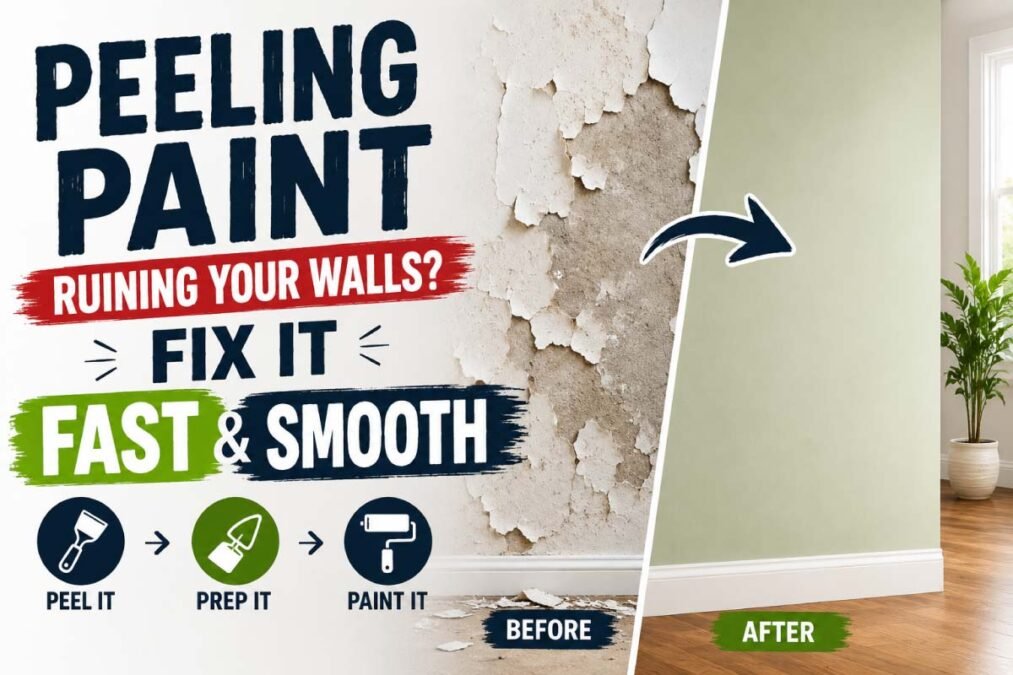 Peeling Paint Ruining Your Walls