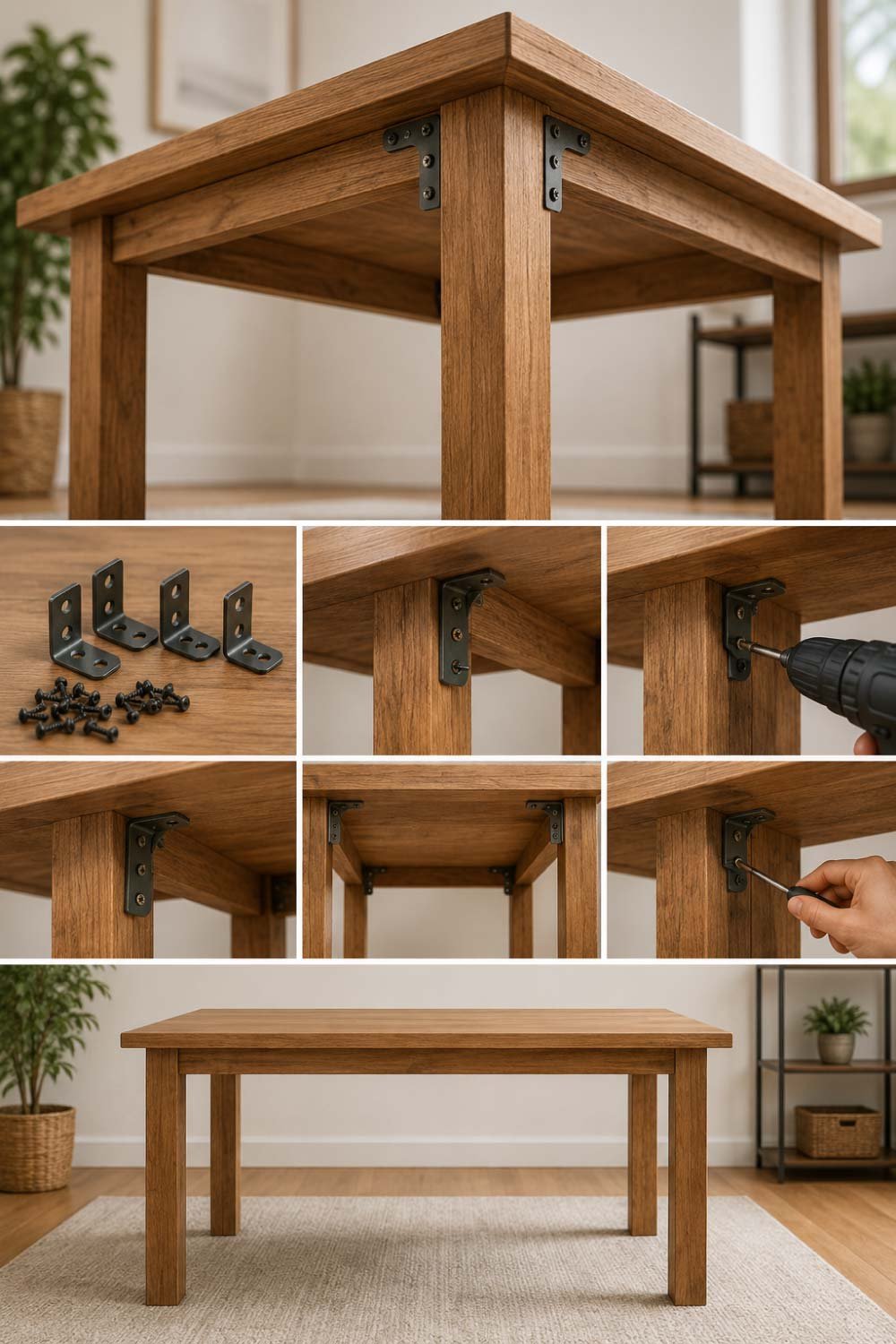 Reinforce With Corner Brackets