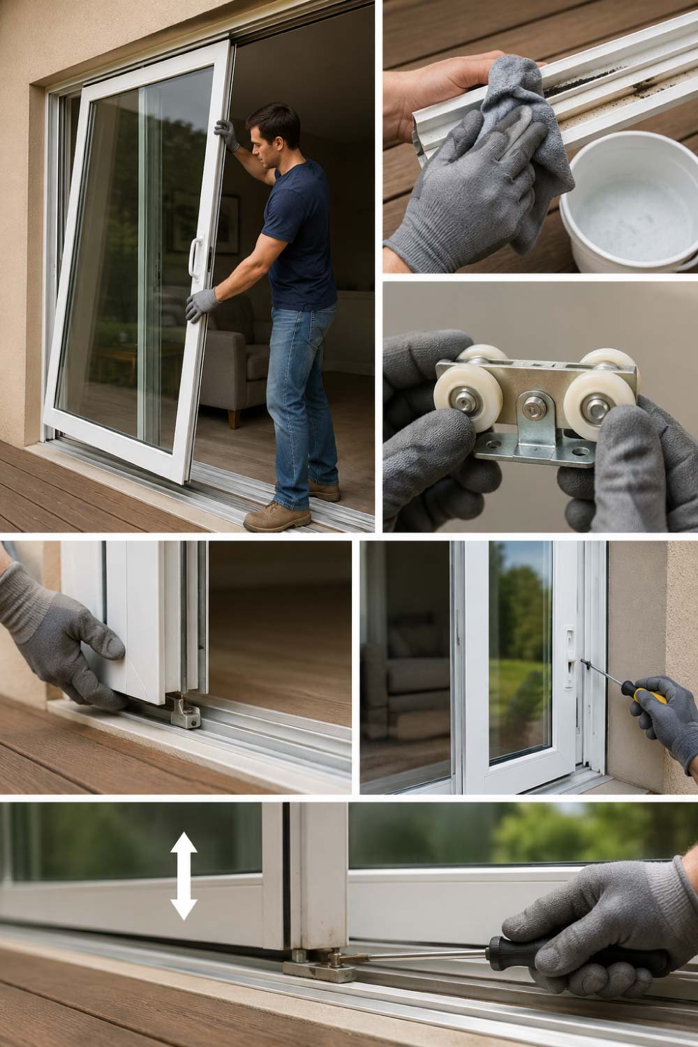 Reinstall the Door Properly