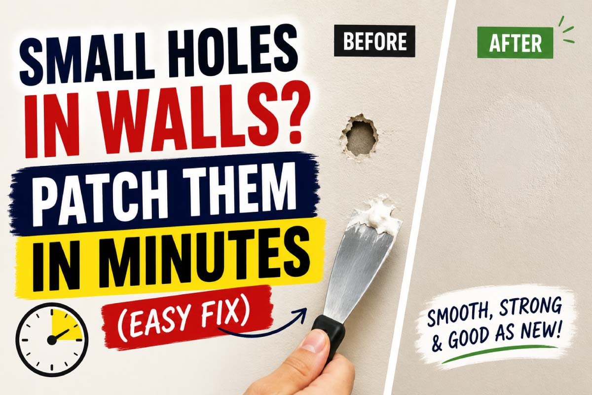 Small Holes in Walls