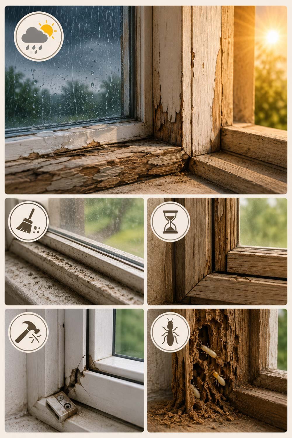 Understanding Why Window Frames Get Damaged