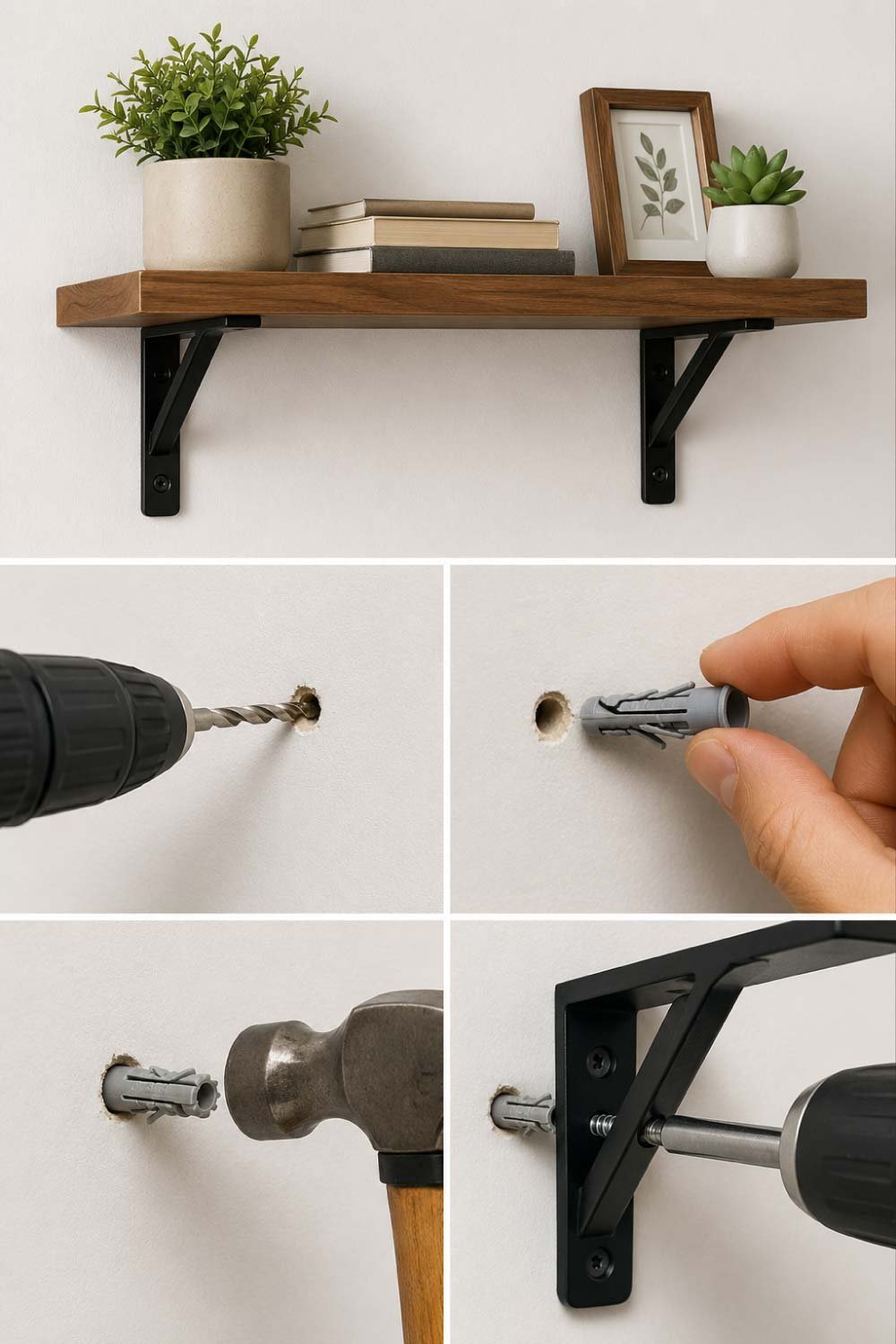 Use Wall Anchors for Strong Support