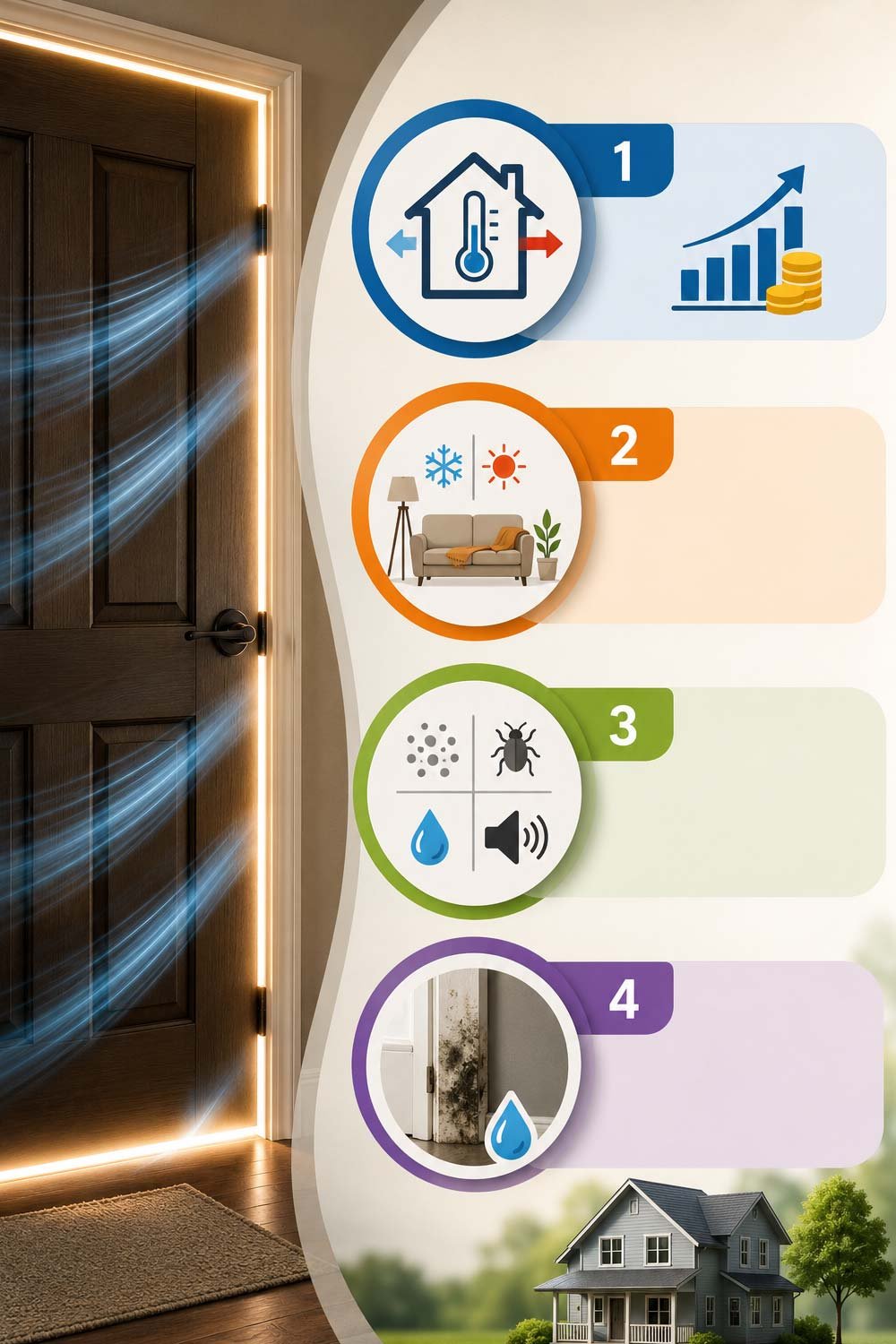 Why Air Leaks Around Doors Matter