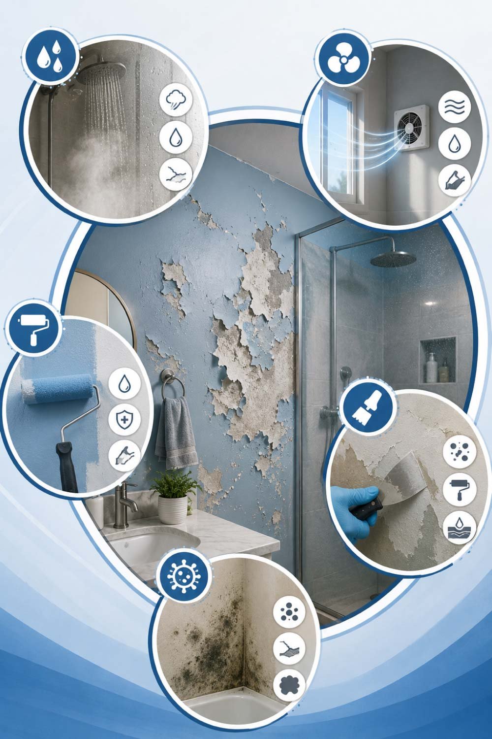 Why Bathroom Paint Starts Peeling